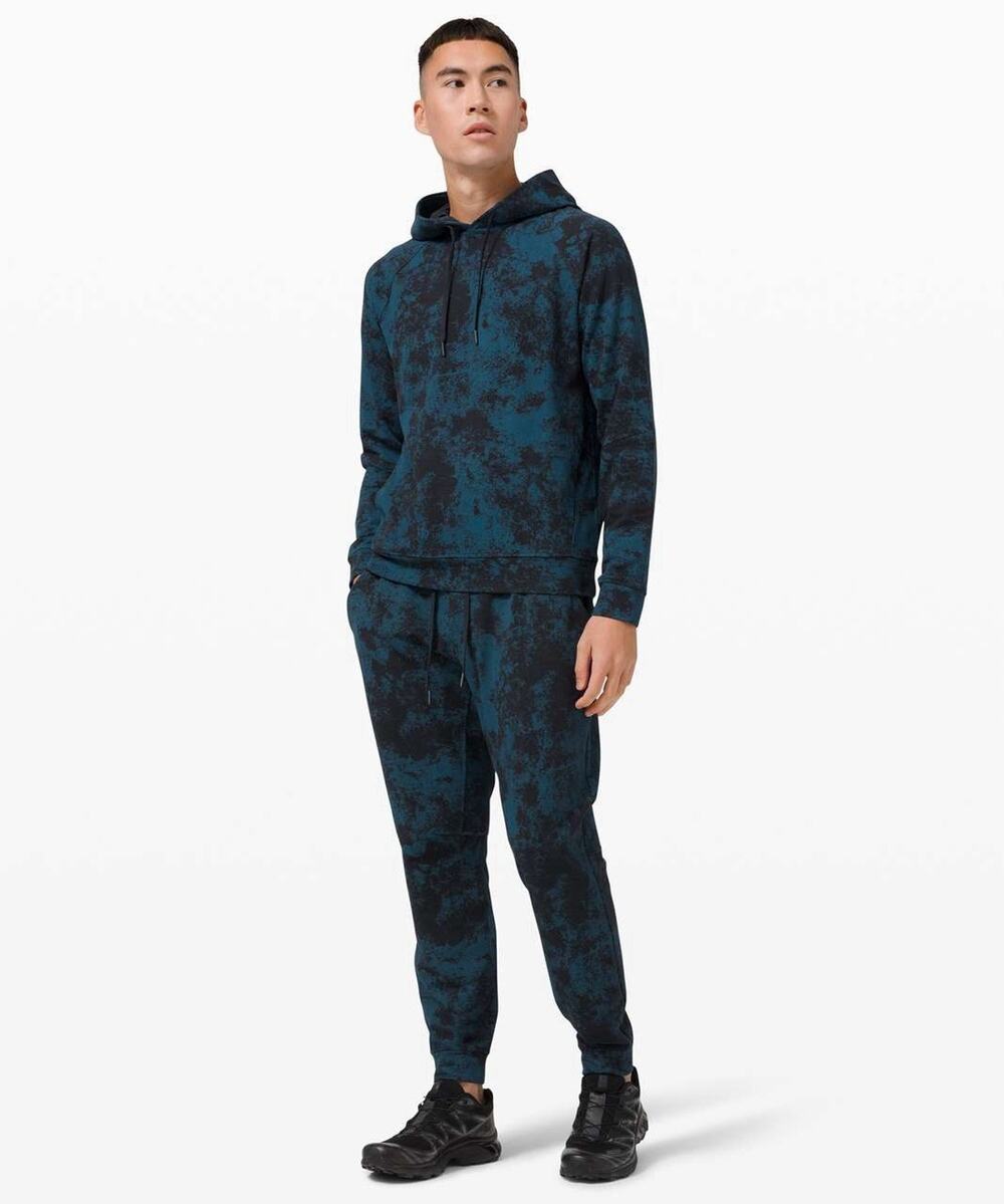 Lululemon City Sweat Pullover Hoodie French Terry Astral Navy Blue Mens Large